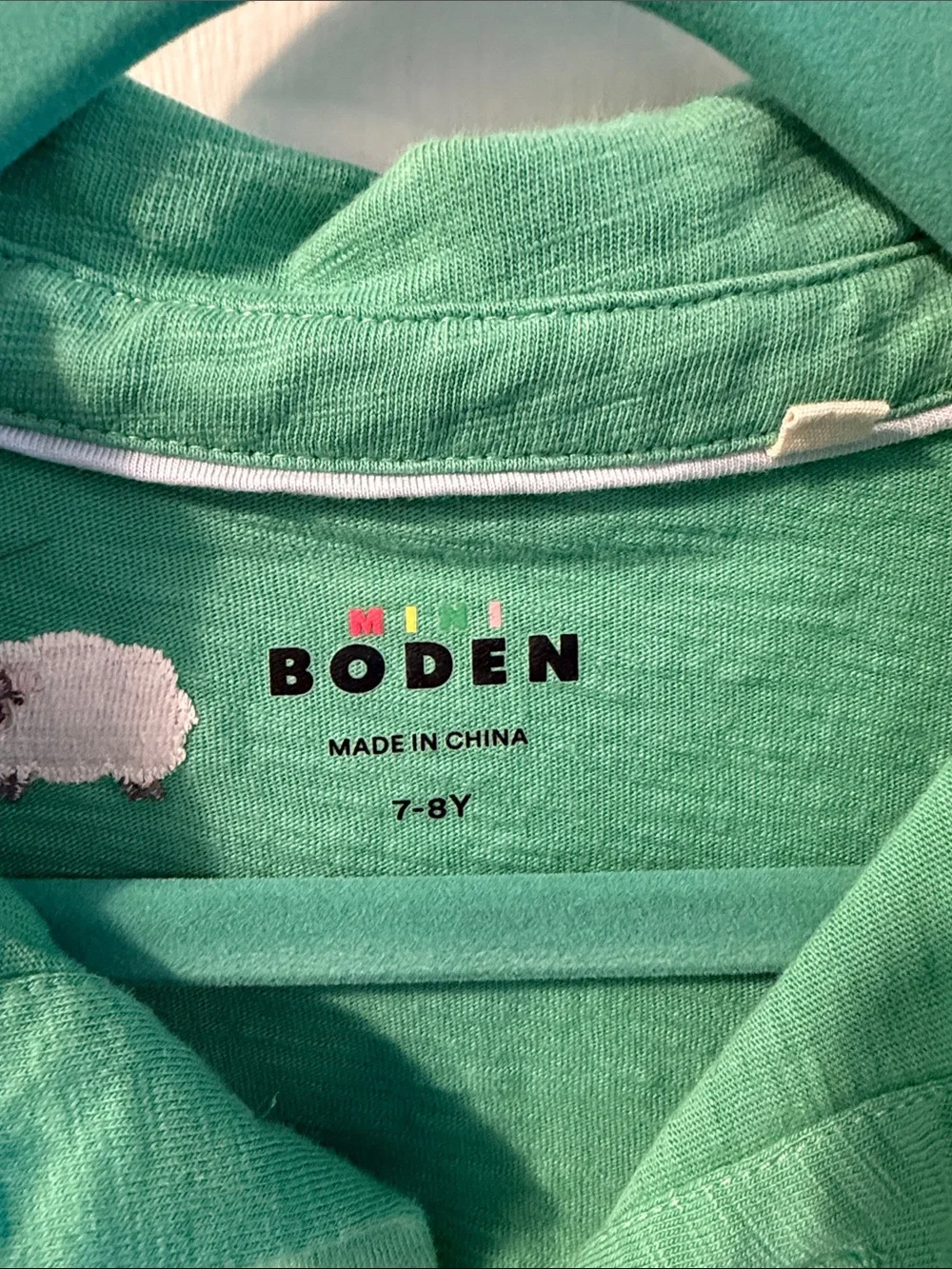 Mini Boden Spring/Easter Polo (7-8)